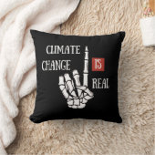 気候の変化は実在環境の変化である クッション (ブランケット)