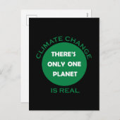 気候の変化は実在環境の変化である シーズンポストカード (正面/裏面)