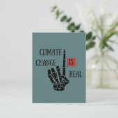 気候の変化は実在環境の変化である ポストカード (スタンド正面)