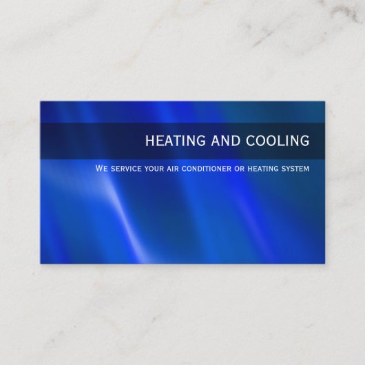 気候制御名刺 名刺 (正面)