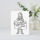 気候変動が進む なぜ私たちは変わらないのか ポストカード (スタンド正面)