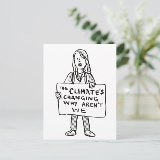 気候変動が進む なぜ私たちは変わらないのか ポストカード (スタンド正面)