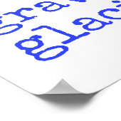 気候変動が重力に影響を与えている – 科学の事実 ポスター (角)