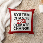 気候変動ではないシステム変化 クッション (ブランケット)