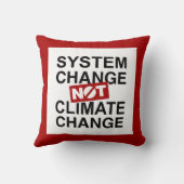 気候変動ではないシステム変化 クッション (裏面)