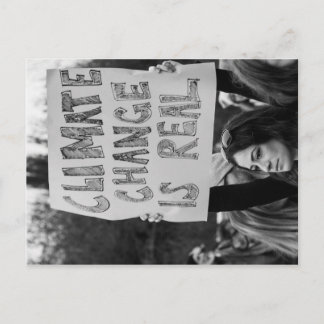 気候変動はハガキ実在ー ポストカード