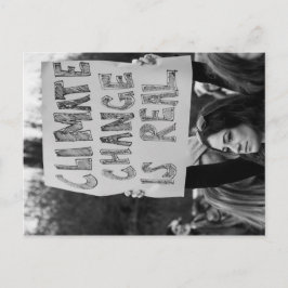 気候変動はハガキ実在ー ポストカード