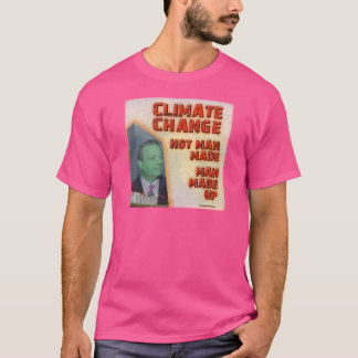 気候変動は作られる人です Tシャツ