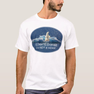 気候変動は北極悪ふざけ関係します氷山にではないです Tシャツ