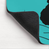 気候変動は実在 マウスパッド (コーナー)