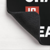 気候変動は実在 マウスパッド (コーナー)