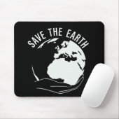 気候変動は実在 マウスパッド (マウス)