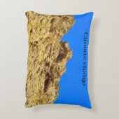 気候変動は環境を守る アクセントクッション (裏面(縦))