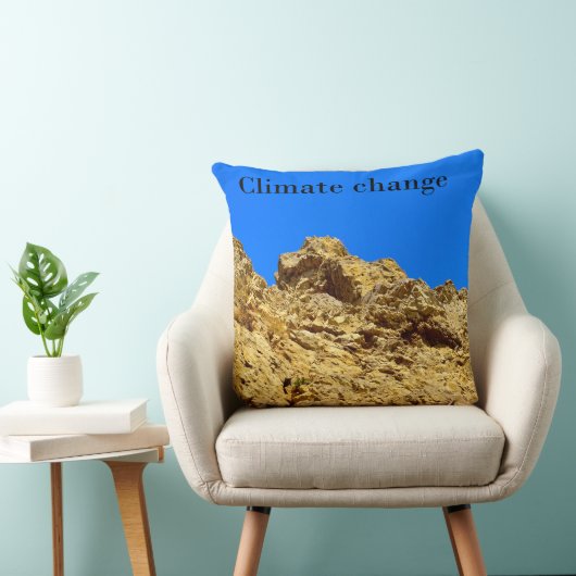 気候変動は環境を守る クッション (椅子)