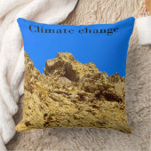 気候変動は環境を守る クッション (ブランケット)