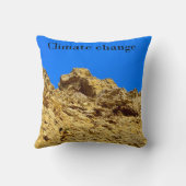 気候変動は環境を守る クッション (裏面)