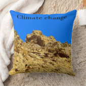 気候変動は環境を守る クッション (ブランケット)