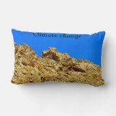 気候変動は環境を守る ランバークッション (裏面)