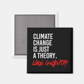 気候変動は重力のような理論にすぎない – - P マグネット (正面/裏面)