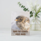 気候変動への意識 ポストカード (スタンド正面)