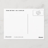 気候変動環警告境局 ポストカード (裏面)