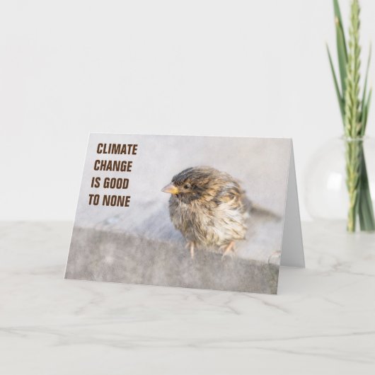 気候変動認識度 カード (正面)