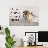 気候変動認識度 ポスター (ホームオフィス)