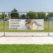 気候変動認識度 横断幕 (インサイチュ)
