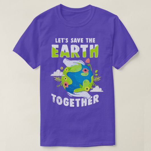 気候変動1 Tシャツ (デザイン正面)