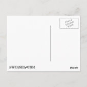 気候変動？ いつだって！ ポストカード (裏面)