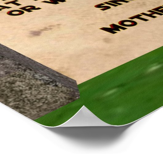 気候変動 ポスター (角)