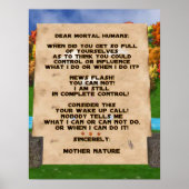 気候変動 ポスター (正面)