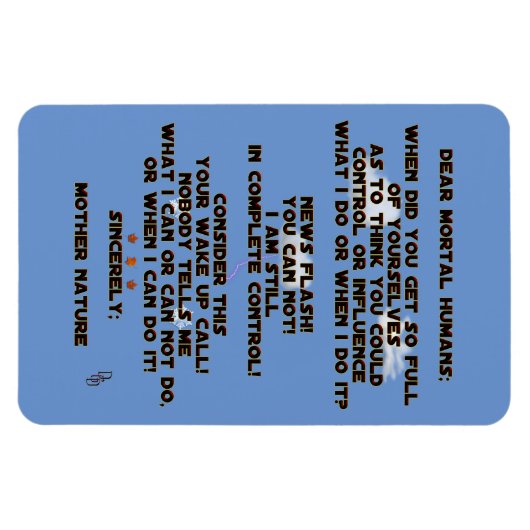 気候変動 マグネット (横)