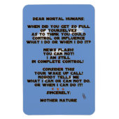 気候変動 マグネット (縦)