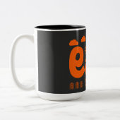 気候変動 |炭素汚染 |アクションTシャツ ツートーンマグカップ (左)