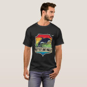気候変動 環境保護 自然 プロ Tシャツ (正面フル)
