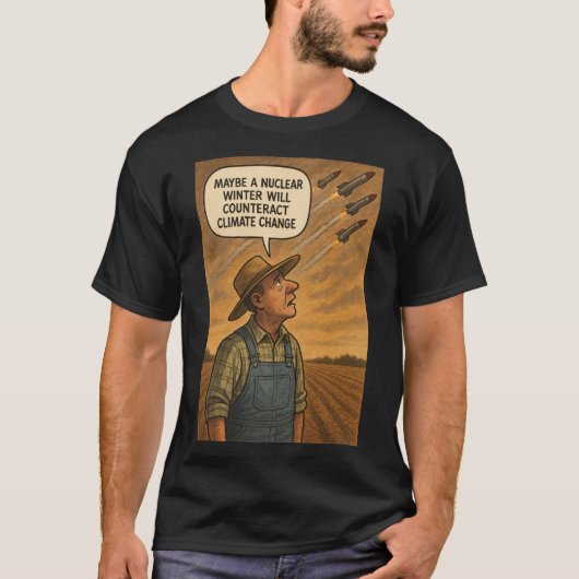 気候変動Tシャツ Tシャツ (正面)