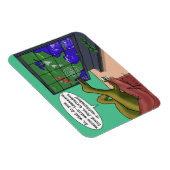 気候変化恐竜のパロディ漫画 マグネット (右側)