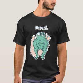 気分がわかる面白い動物のミームTシャツ Tシャツ