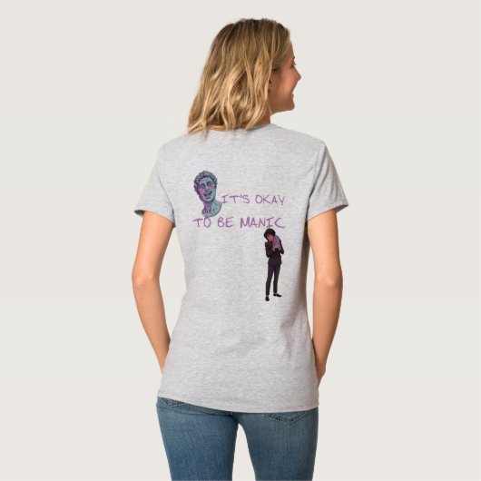 気分がハイでいるのはそれでいい Tシャツ (裏面フル)