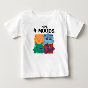 気分が四つある ベビーTシャツ