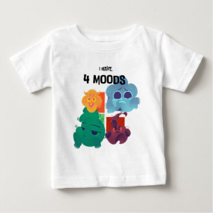気分が四つある ベビーTシャツ