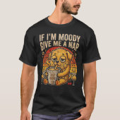 気分が悪い時は寝かせて Funny Tee Tシャツ (正面)