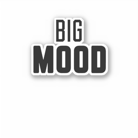 気分が良い シール (正面)