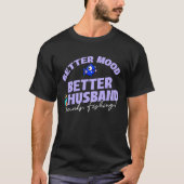 気分が良い。旦那も機嫌が良い。釣り Tシャツ (正面)