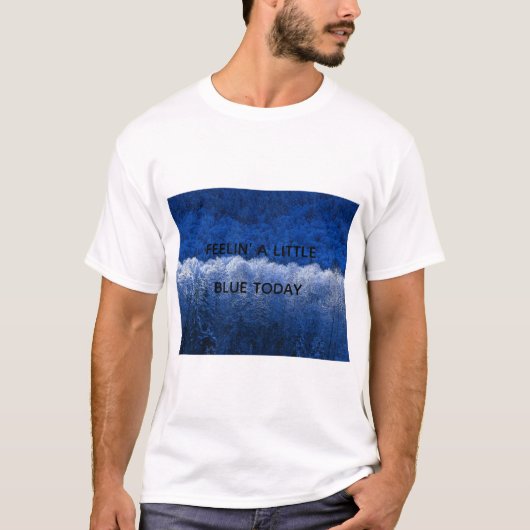 気分が落ちているときにぴったりなクールなシャツ。 Tシャツ (正面)