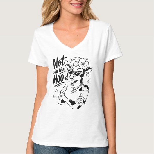 気分じゃない Tシャツ (正面)