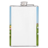 気分のためのイースターかわいい前向きバニー フラスク (裏面)