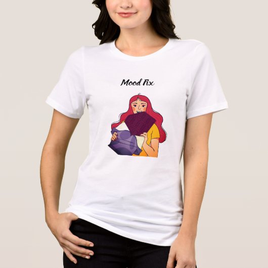 気分を上げるグラフィックTシャツ トライブレンドＴシャツ (正面)