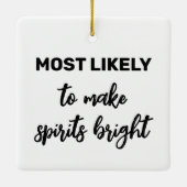 気分を明るくする可能性が最も高い セラミックオーナメント (裏面)